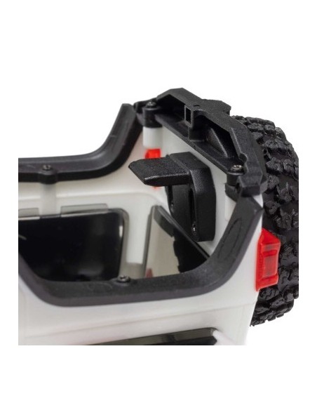 1-30 SCX30 Jeep Wrangler JLU 4X4 RTR Brushed Rock Crawler (Battery & Charger Included) White