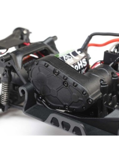 1-30 SCX30 Jeep Wrangler JLU 4X4 RTR Brushed Rock Crawler (Battery & Charger Included) White