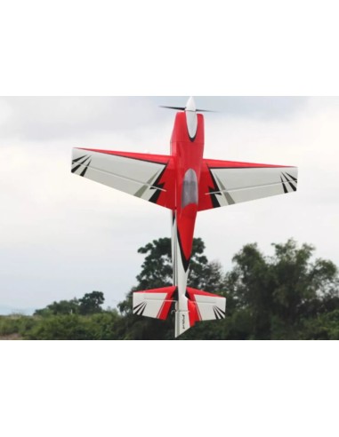 Pilot RC - Edge 540 V3 67" (1714 mm), Kit ARF rojo/blanco (Esquema 01)