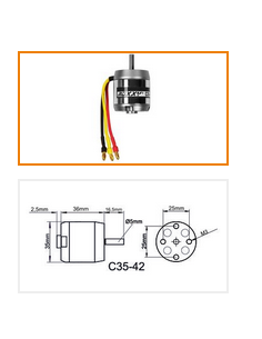 ROXXY BL Outrunner C35-42-810kV Solius Heron 2