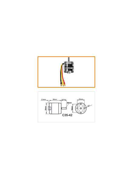 ROXXY BL Outrunner C35-42-810kV Solius Heron