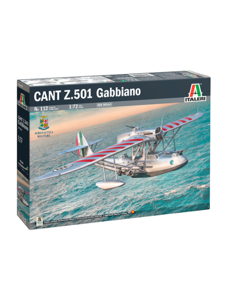 Avión CANT Z 501 Gabbiano. Escala 1:72