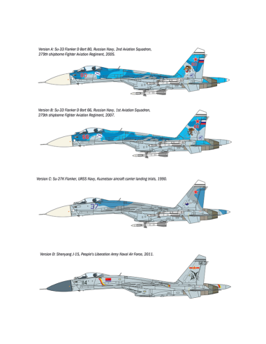Avión Su-33 Flanker-D