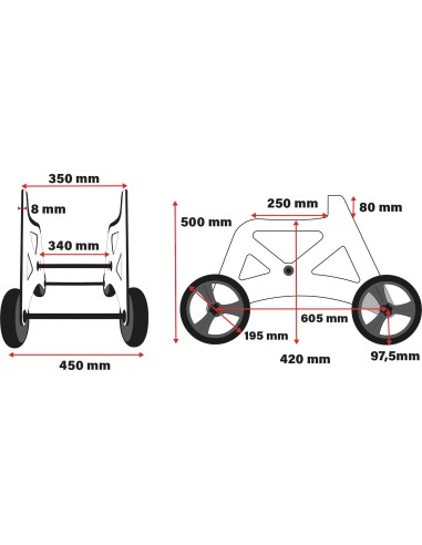 Carro de arranque Robbe Modellsport para planeadores eléctricos