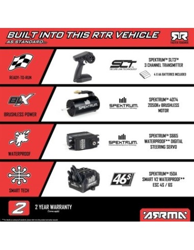 KRATON 6S 1/8 4X4 RTR Brushless Speed Truck Green/Black