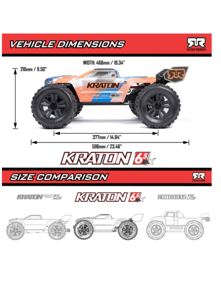 KRATON 6S 1/8 4X4 RTR Brushless Speed Truck Green/Black