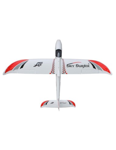 Sky Surfer 1400mm EPO PNP V2 rojo