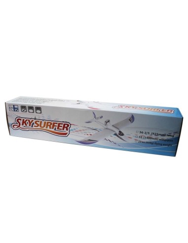 Sky Surfer 1400mm EPO PNP V2 rojo
