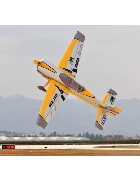 EXTRA NG 90" (envergadura: 2,29 m) - Amarillo, blanco y plateado