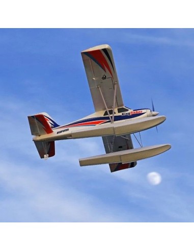 AVION KINGFISHER 1400mm PNP CON RUEDAS, FLOTADORES, SKIS , FLAPS REFLEX V3 FMS