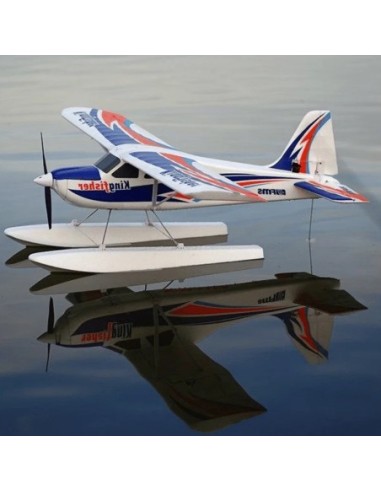 AVION KINGFISHER 1400mm PNP CON RUEDAS, FLOTADORES, SKIS , FLAPS REFLEX V3 FMS