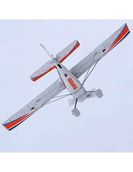 AVION KINGFISHER 1400mm PNP CON RUEDAS, FLOTADORES, SKIS , FLAPS REFLEX V3 FMS