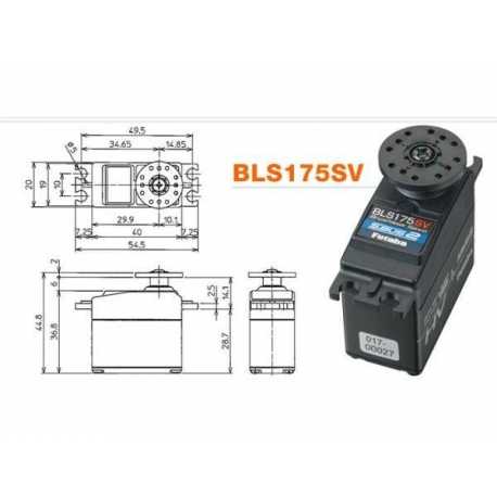 Servo BLS-175SV Brushless LI_PO S.BUS 2 