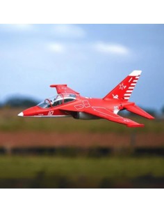 AVION EDF YAK-130 JET V2 70mm PNP ROJO FMS