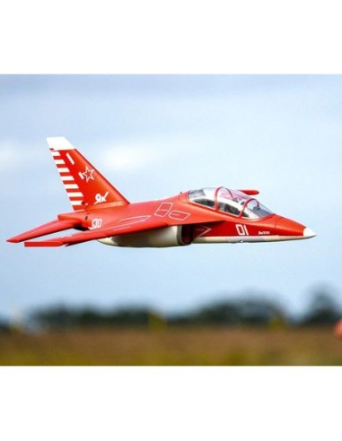 AVION EDF YAK-130 JET V2 70mm PNP ROJO FMS