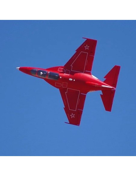 AVION EDF YAK-130 JET V2 70mm PNP ROJO FMS