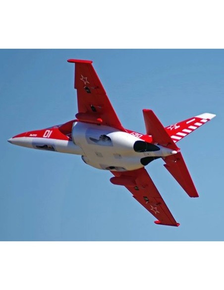 AVION EDF YAK-130 JET V2 70mm PNP ROJO FMS