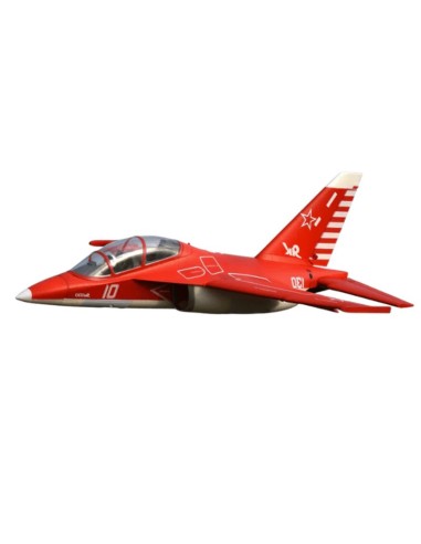 AVION EDF YAK-130 JET V2 70mm PNP ROJO FMS