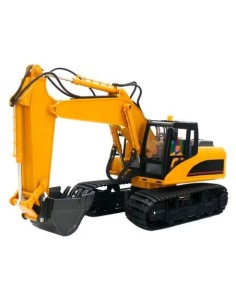 EXCAVADORA HUINA 1535 1/14 PALA METALICA 2,4GHZ 2