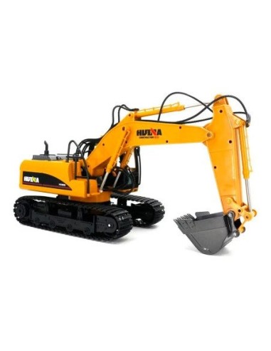 EXCAVADORA HUINA 1535 1/14 PALA METALICA 2,4GHZ