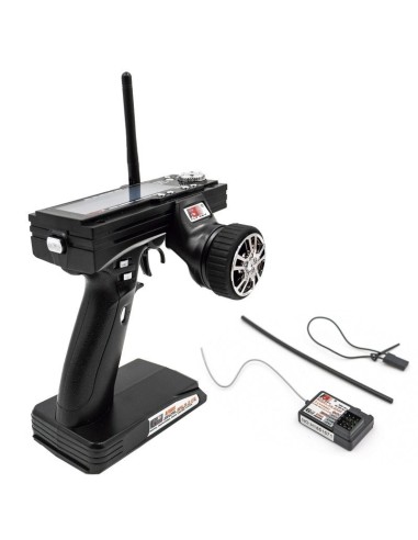 EMISORA GT3B 3CH CON RECEPTOR GR3E (3CH AFHDS) LCD FLYSKY