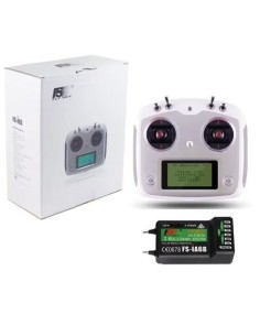 EMISORA i6S 10CH CON RECEPTOR iA6B S-BUS (6CH AFHDS 2A) FLYSKY