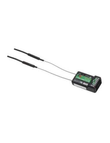 EMISORA i6S 10CH CON RECEPTOR iA6B S-BUS (6CH AFHDS 2A) FLYSKY
