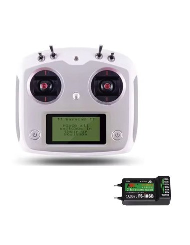 EMISORA i6S 10CH CON RECEPTOR iA6B S-BUS (6CH AFHDS 2A) FLYSKY