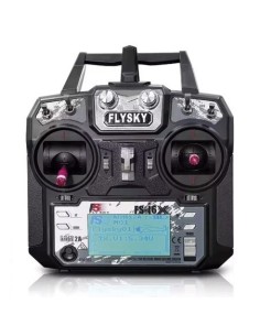 EMISORA i6X 10CH CON RECEPTOR iA10B S-BUS (10CH AFHDS 2A) FLYSKY 2