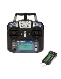 EMISORA i6 6CH CON RECEPTOR iA6B S-BUS(6CH AFHDS 2A) FLYSKY