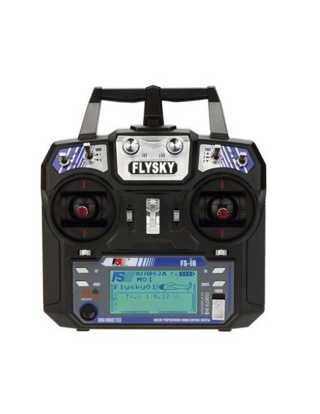 EMISORA i6 6CH CON RECEPTOR iA6B S-BUS(6CH AFHDS 2A) FLYSKY