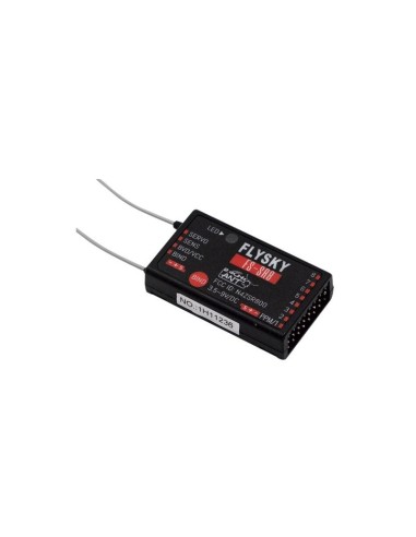 EMISORA ST8 8-10CH CON RECEPTOR SR8 (8CH ANT) FLYSKY