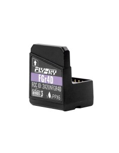 RECEPTOR FGR4D (4CH AFHDS 3A) SIN ANTENA FLYSKY