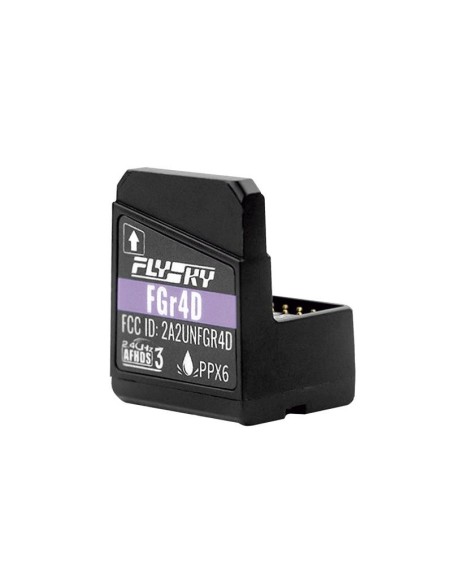 RECEPTOR FGR4D (4CH AFHDS 3A) SIN ANTENA FLYSKY