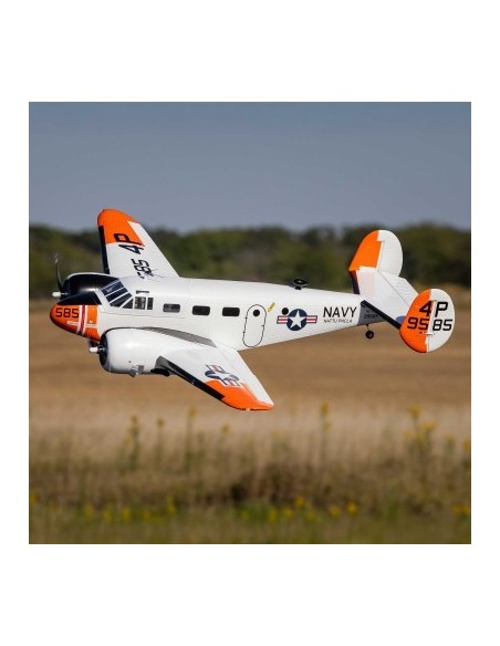 Beechcraft D18-RC-45J 1.5m BNF Basic with AS3X+ and SAFE Selec