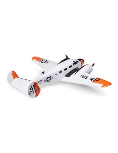 Beechcraft D18-RC-45J 1.5m BNF Basic with AS3X+ and SAFE Selec