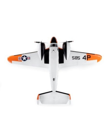 Beechcraft D18-RC-45J 1.5m BNF Basic with AS3X+ and SAFE Selec