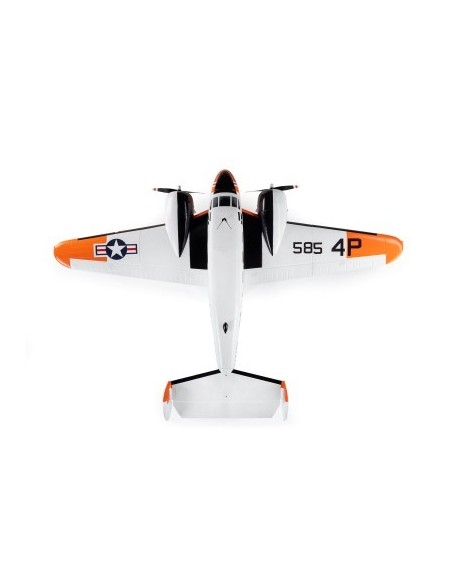 Beechcraft D18-RC-45J 1.5m BNF Basic with AS3X+ and SAFE Selec