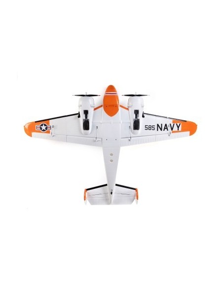 Beechcraft D18-RC-45J 1.5m BNF Basic with AS3X+ and SAFE Selec