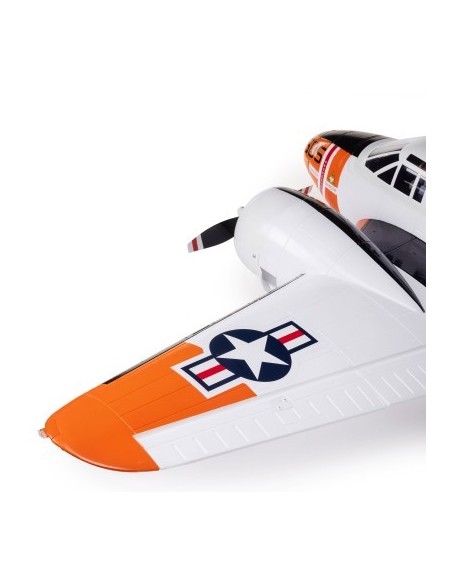 Beechcraft D18-RC-45J 1.5m BNF Basic with AS3X+ and SAFE Selec