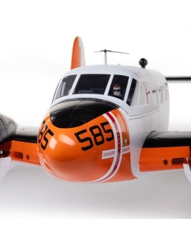 Beechcraft D18-RC-45J 1.5m BNF Basic with AS3X+ and SAFE Selec