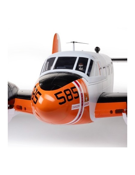 Beechcraft D18-RC-45J 1.5m BNF Basic with AS3X+ and SAFE Selec