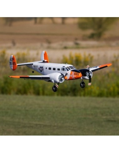 Beechcraft D18-RC-45J 1.5m BNF Basic with AS3X+ and SAFE Selec