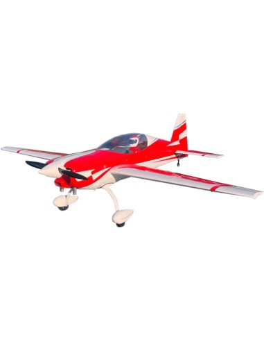 EXTREMEFLIGHT-RC B-stock EXTRA NG 104” V3 Rojo/Blanco ARF con soportes de ala de liberación rápida