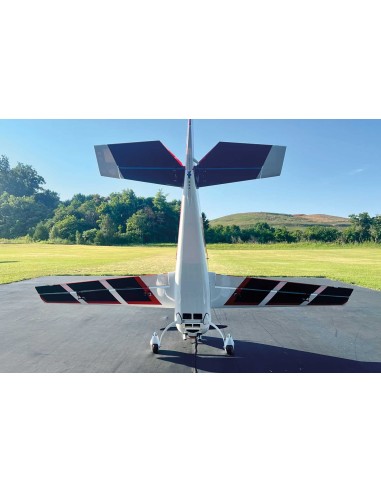 EXTREMEFLIGHT-RC B-stock EXTRA NG 104” V3 Rojo/Blanco ARF con soportes de ala de liberación rápida