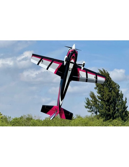 EXTREMEFLIGHT-RC EXTRA NG 104" V3 rosa/blanco ARF con ala de bloqueo rápido CNC