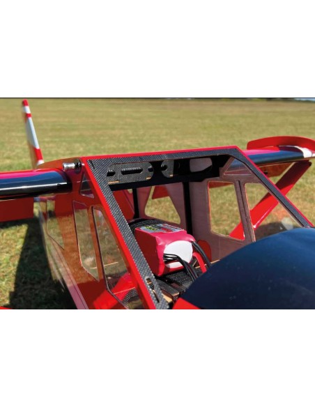EXTREMEFLIGHT-RC TURBO BUSH MASTER 84" V2 Plus blanco/azul (Receptor listo, PNP)