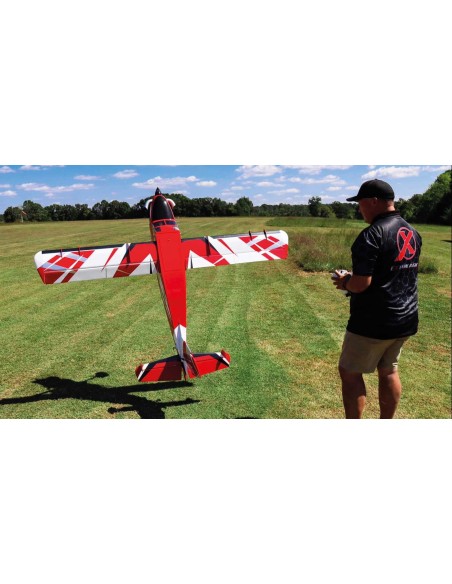 EXTREMEFLIGHT-RC TURBO BUSH MASTER 84" V2 Plus rojo/negro RXR (Receptor listo , PNP)
