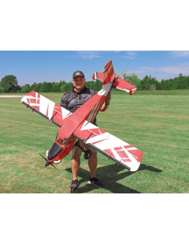 EXTREMEFLIGHT-RC TURBO BUSH MASTER 84" V2 Plus rojo/negro RXR (Receptor listo , PNP)