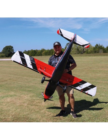 EXTREMEFLIGHT-RC TURBO BUSH MASTER 84" V2 Plus rojo/negro RXR (Receptor listo , PNP)